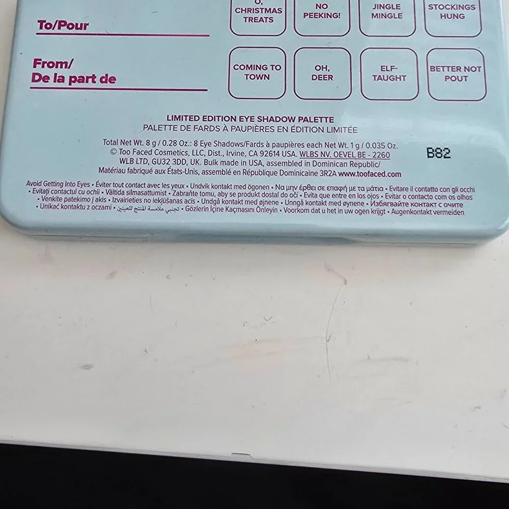 Too Faced secret palette